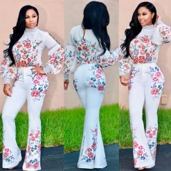 Ms. Bling Portia High Waist Flare Pants (Final Sale‼️)