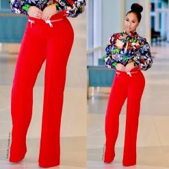 Ms. Bling Yaris Zip Front Pants (Final Sale ‼️) New Arrivals