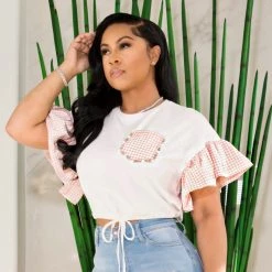 Ms. Bling Bella Rhinestone Blouse