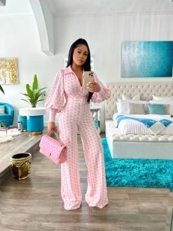 Ms. Bling New Arrivals "A Touch Of Class" Jumpsuit