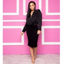 Ms. Bling "Serena" Blouse