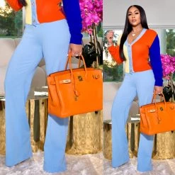 Ms. Bling "Monica" High Waist Pants New Arrivals