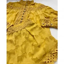 Ms. Bling New Arrivals Angelica Embroidered Short Set