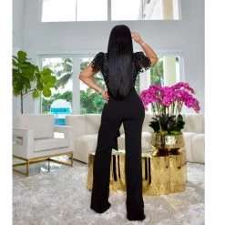 Ms. Bling "Stunning" Embroidered Jumpsuit New Arrivals