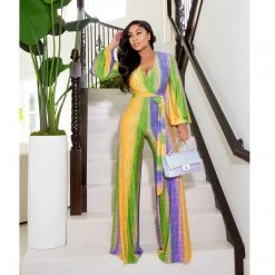 Ms. Bling "Aziz" Stretch Jumpsuit