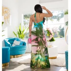 Ms. Bling "Royal Palm" Jumpsuit 🌴