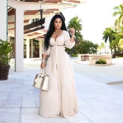 Ms. Bling "Cabo" Stretch Palazzo Set