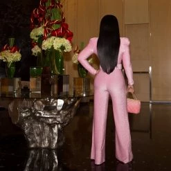 Ms. Bling New Arrivals "Shimmering Lights" Jumpsuit