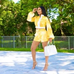 Ms. Bling Courtney 3pc Short Set