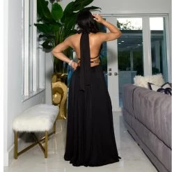 Ms. Bling New Arrivals "Cozumel" Halter Dress