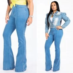 Ms. Bling Aleeyah Wide Leg Jeans