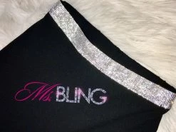 Ms. Bling New Arrivals Gem High Waist Pants (Final Sale ‼️)