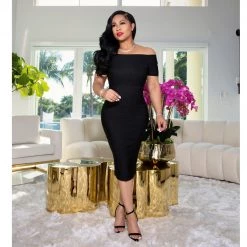 Ms. Bling Chantal Bandage Dress