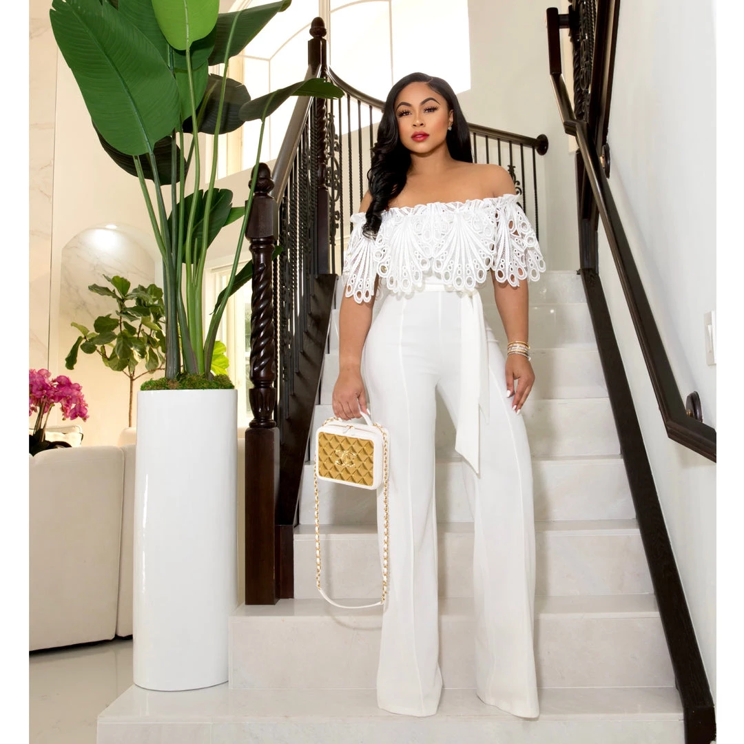 Ms. Bling New Arrivals "Yacht Party" Embroidered Jumpsuit 3 Ms. Bling New Arrivals "Yacht Party" Embroidered Jumpsuit