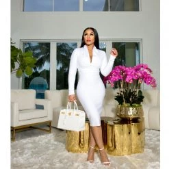 Ms. Bling "Best You Ever Had" Bandage Dress 🤍