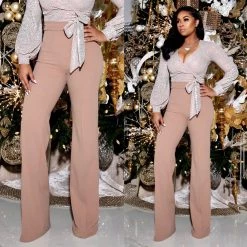 Ms. Bling New Arrivals "Monica" High Waist Pants