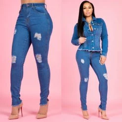 Ms. Bling "Toya" Mid Rise Jeans