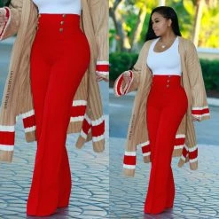 Ms. Bling Agathe High Waist Pants