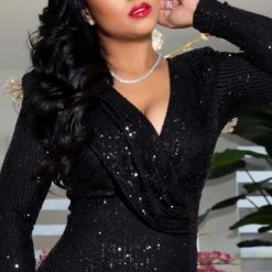 Ms. Bling New Arrivals "Deveraux" Sequin Gown 8 Ms. Bling New Arrivals