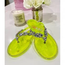 Ms. Bling New Arrivals "Ice Me Out" 💎 Rhinestone Sandal