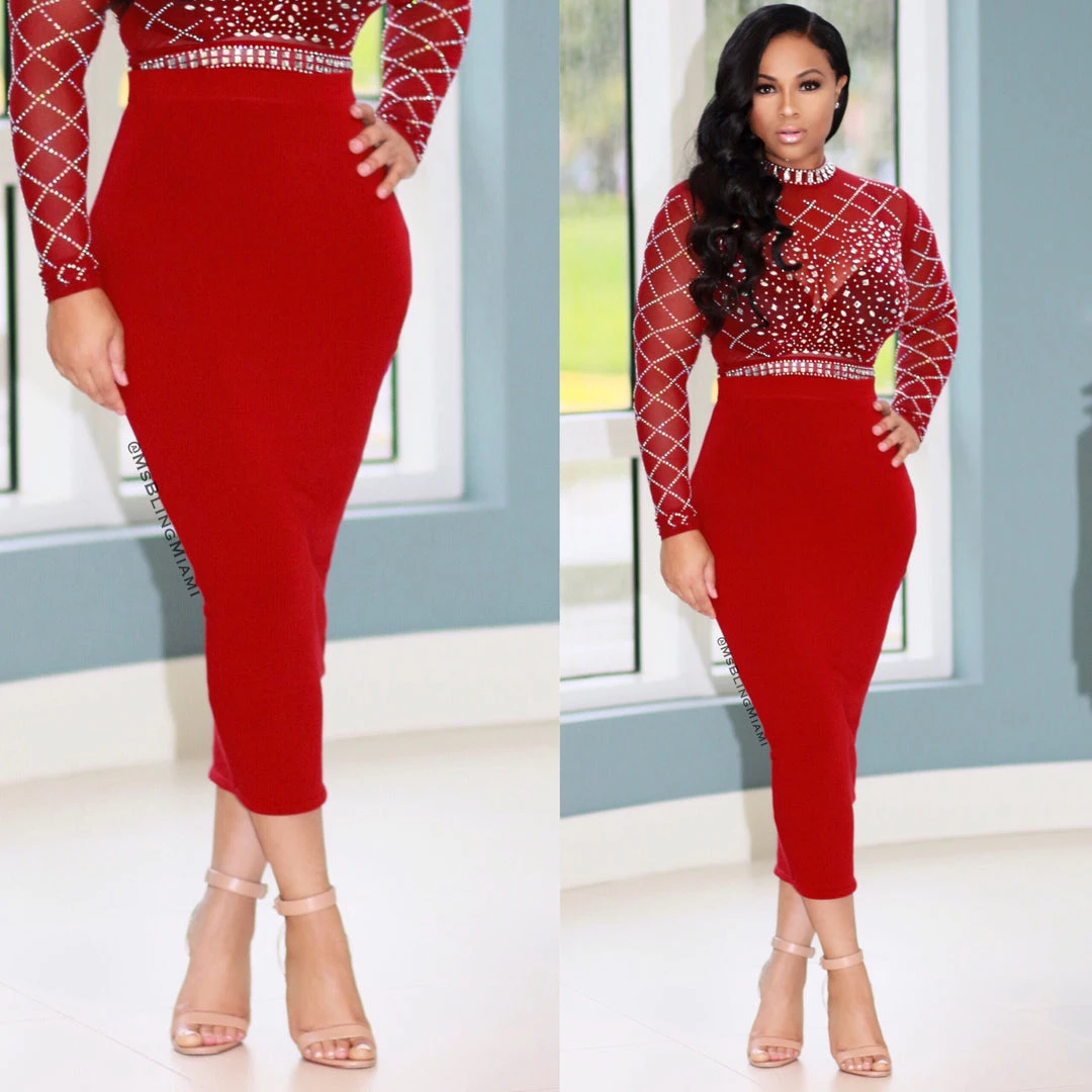 Ms. Bling New Arrivals Charlotte Pencil Skirt 7 Ms. Bling New Arrivals Charlotte Pencil Skirt