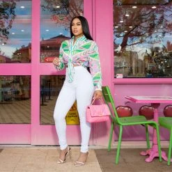 Ms. Bling "Pretty Girl" Blouse