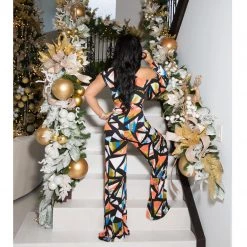 Ms. Bling New Arrivals Gia Stretch Jumpsuit