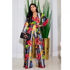 Ms. Bling “Four Seasons” Stretch Jumpsuit