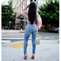 Ms. Bling Hourglass High Waist Jeans