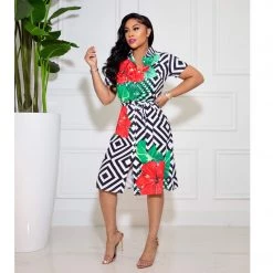 Ms. Bling Hibiscus Sequin Dress New Arrivals