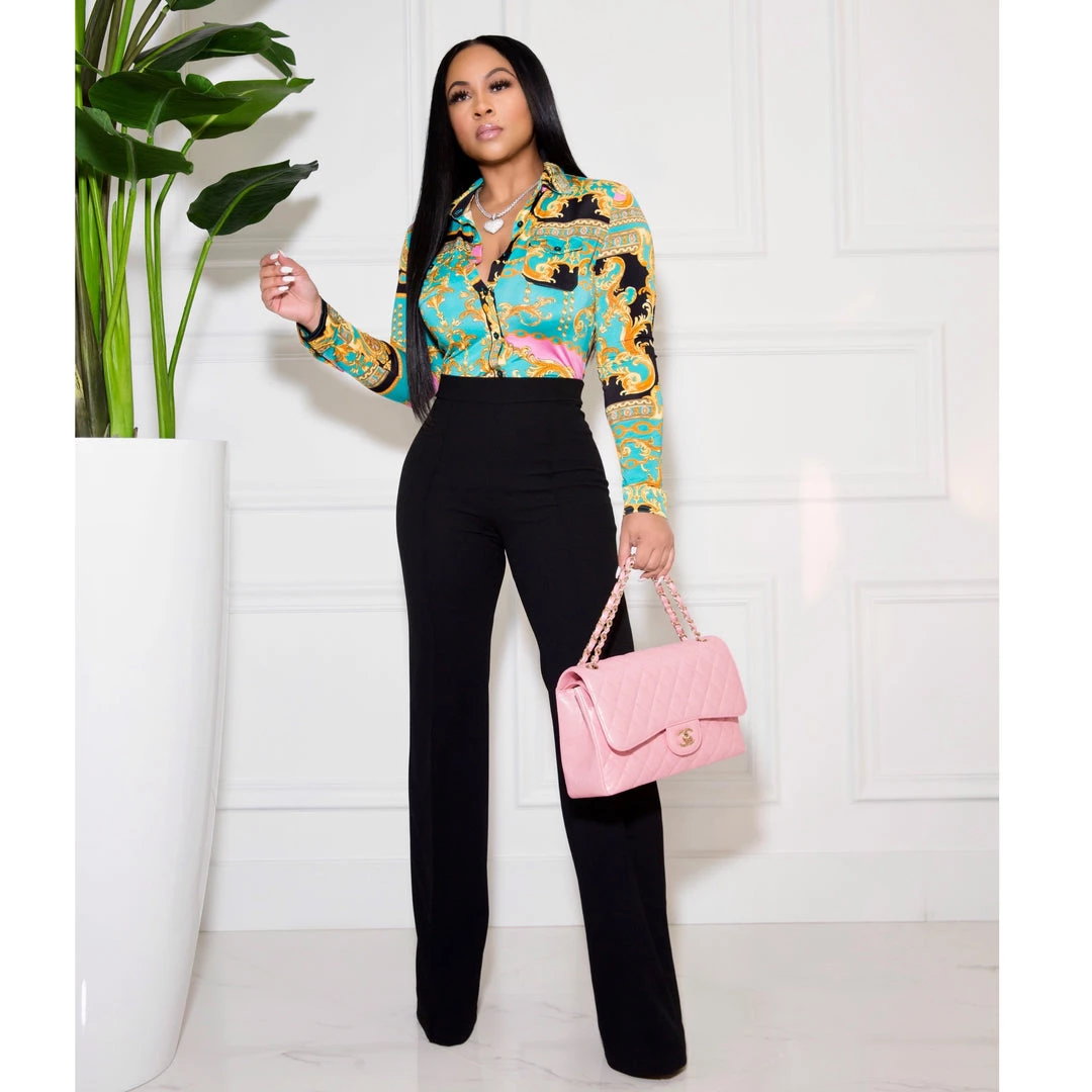 Ms. Bling New Arrivals Sofia Stretch Blouse 4 Ms. Bling New Arrivals Sofia Stretch Blouse