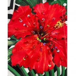 Ms. Bling Hibiscus Sequin Dress New Arrivals