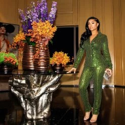 Ms. Bling “Outstanding” Stretch Sequin Suit 💵 New Arrivals