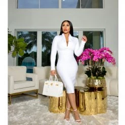 Ms. Bling New Arrivals "Best You Ever Had" Bandage Dress