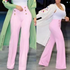 Ms. Bling Agathe High Waist Pants