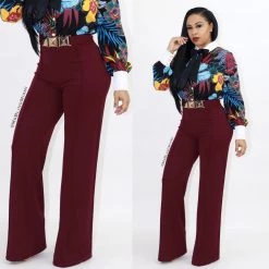 Ms. Bling Cherie High Waist Pants New Arrivals