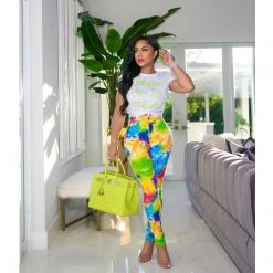 Ms. Bling "Créme" Cropped Tee