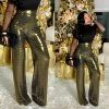 Ms. Bling "Glam" Super High Waist Pants New Arrivals