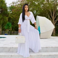 Ms. Bling "Cabo" Stretch Palazzo Set