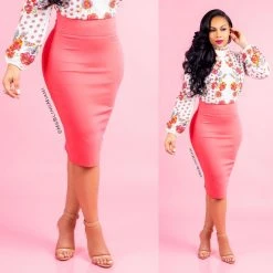 Ms. Bling New Arrivals Cassidy Perfect Length Skirt