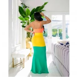 Ms. Bling Sweet-Tart Maxi Dress 🍬