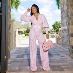 Ms. Bling New Arrivals "A Touch Of Class" Jumpsuit