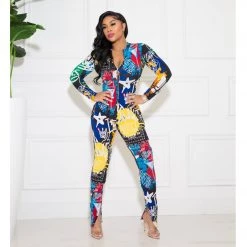 Ms. Bling Basquiat Jumpsuit New Arrivals