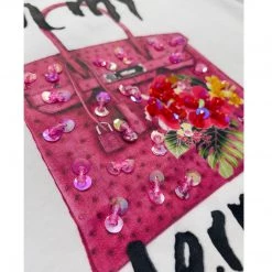 Ms. Bling “I Swear” Sequin Tee