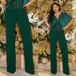 Ms. Bling "Monica" High Waist Pants New Arrivals