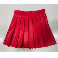 Ms. Bling New Arrivals Rihanna Vegan Leather Skort